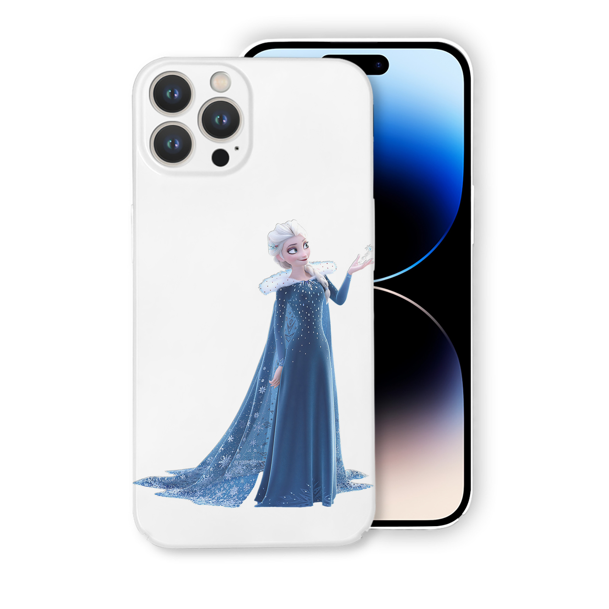 （画像用） アナと雪の女王 アンナ エルサ Frozen Anna Elsa 【iPhone 14シリーズ対応】ハードケース
